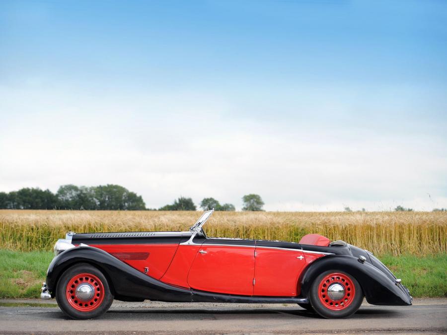  Delage D6-70 Tourer by Coachcraft 1938 года  (фото 4 из 7)